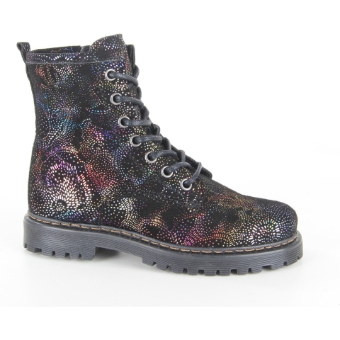 Giga Shoes G4200-B46 meisjes veterboots maat 30 zwart