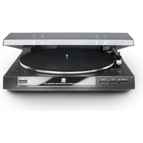 Dual DT 210-1 USB USB-platenspeler Belt drive Zwart