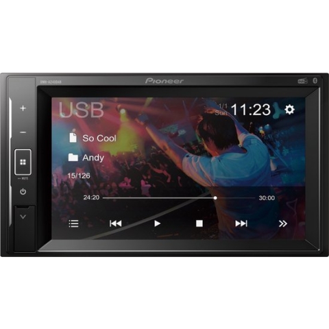 Pioneer DMH-A240DAB - Multimedia autoradio met Bluetooth - DAB en WebLink (2-DIN)