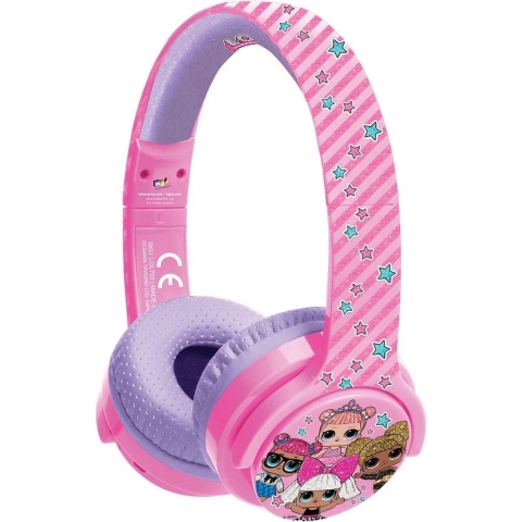 LOL Surprise - draadloze junior koptelefoon - volumebegrenzing - microfoon (oud model)