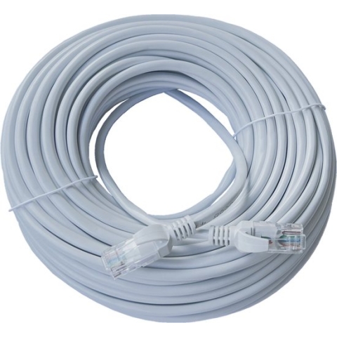Internetkabel 100 meter - CAT6 UTP kabel RJ45 - Grijs