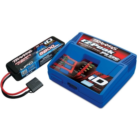 Traxxas TRX2992G Accu / lader compleet pakket (inclusief 2970 iD lader (1) en 2843X 7.4V