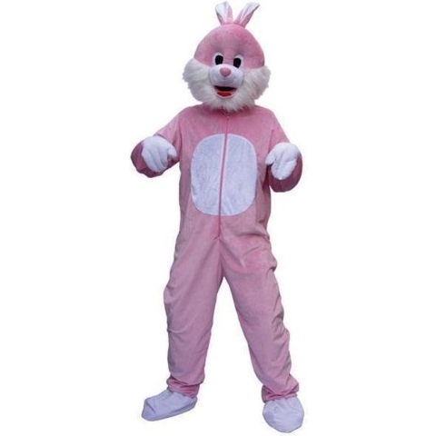 Kost.Pl. Giant Konijn Roze 8/1