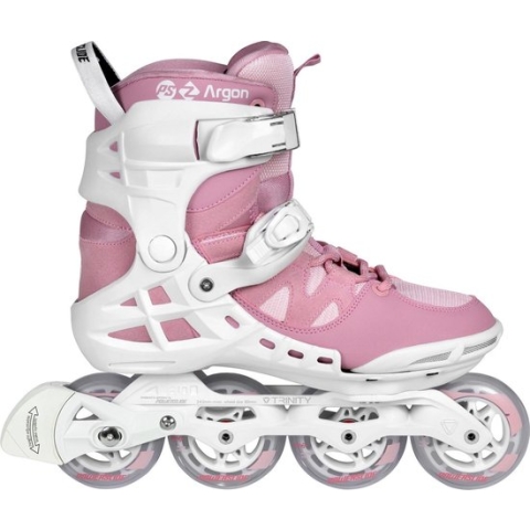 Powerslide Inlineskates - Maat 40 - Vrouwen - wit/roze