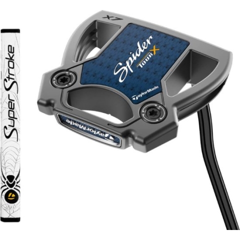 TaylorMade Spider Tour-X Double Bend Putter 2023 | 34 inch | Uni | Rechtshandig
