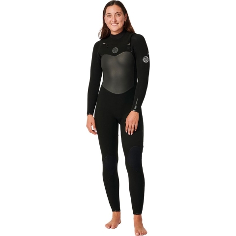 Rip Curl Dames Flashbomb 5/3mm Borst Ritssluiting Wetsuit