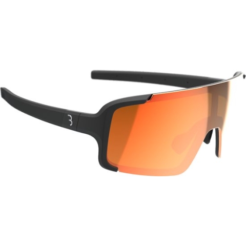 BBB Cycling Chester Fietsbril - Wielrenbril - Grote Torische Lens - Rubberen Pootjes - Mat MLC Rood Oranje - BSG-69