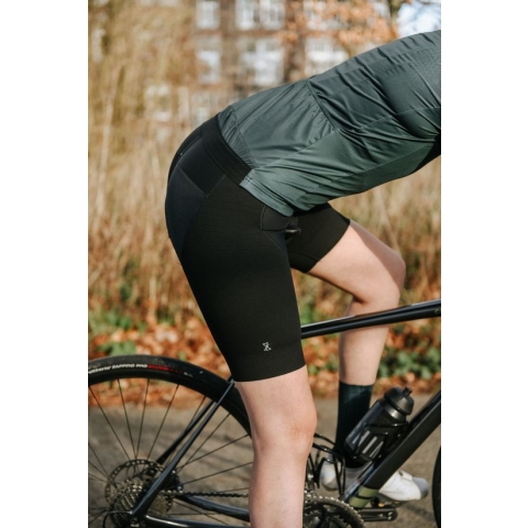 Fietsbroek kort 'Black Comfy' dames maat XL