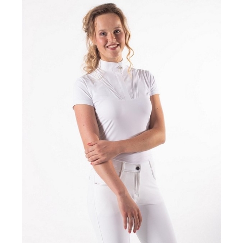 QHP Wedstrijdshirt Riva - maat 34 - white