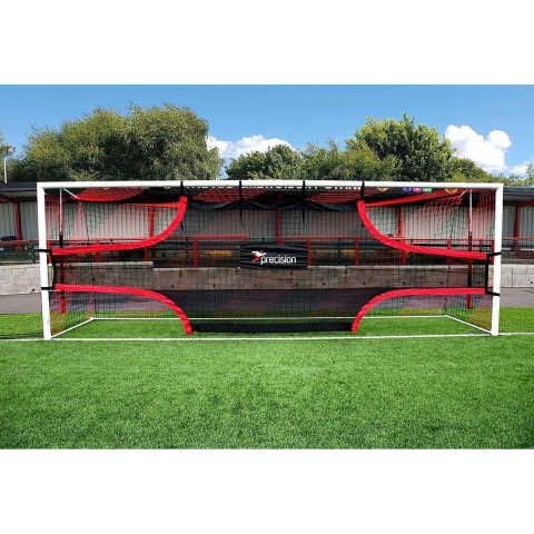 Precision Target-shot 365 X 182 Cm Mesh/nylon Zwart/geel