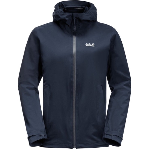 Jack Wolfskin Pack & Go Shell Women - Night blue - Outdoor Kleding - Jassen - Waterdichte jassen