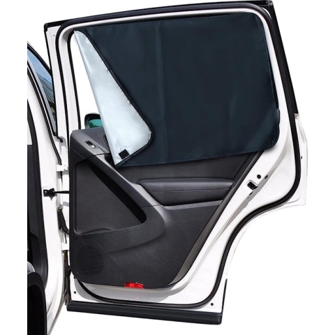 Zonwering Auto Babygordijn Zonwering Auto Magnetisch voor UV-bescherming Hittebescherming Zonwering Auto Kinderen Zijruit Achterruit Gordijn Achterruit Set van 2