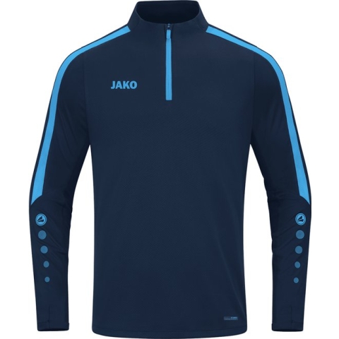Jako Power Ziptop Kinderen - Marine / Hemelsblauw | Maat: 140