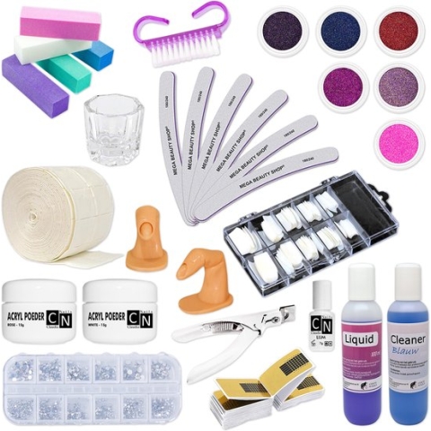 Acryl startpakket standaard nr. 1/Acryl startpakket Starter Kit Set,Starterspakket