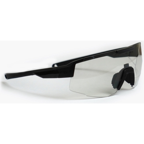 Luxe Fietsbril - Fietsbril met meekleurende glazen - Ultra comfortabel - Buigzaam door tr90 - Antislip - Zwart