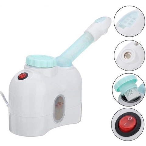 Equivera Gezichtsstomer - Gezichtssauna - Vapozone - Facial Steamer - Gezichtsreiniger - Draagbaar - Blackhead Remover - Gezichtsverzorging