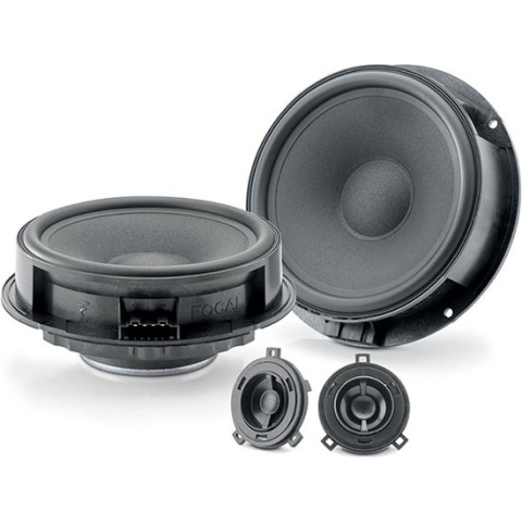Focal ISVW165 - Autospeakers - Pasklare speakers Seat, Skoda , VW en Volkswagen - Custom Fit speakers - 2 weg composet - 16,5cm luidsprekers - Focal Inside - 120 Watt - 2 Ohm