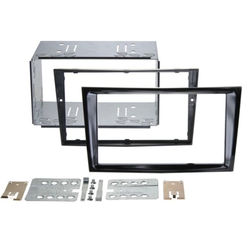 2-DIN Paneel Opel - Astra H - Corsa D - Zafira B - Kleur: Piano Zwart