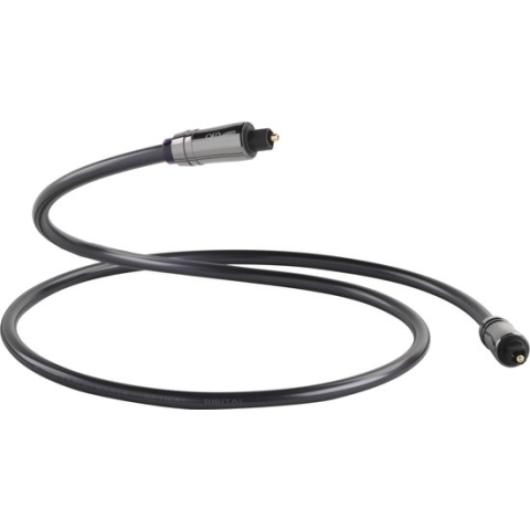 QED PERFORMANCE OPTICAL 3m GRAPHITE - Optische kabel