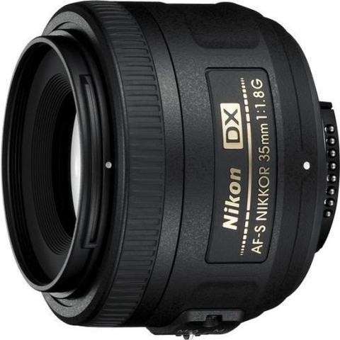 Nikon AF-S DX NIKKOR 35mm f/1.8G Zwart