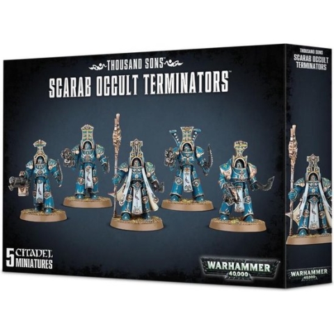 Games Workshop Scarab Occult Terminators, Verzamelfiguur, Videospel