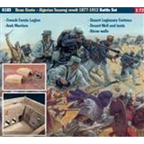 1:72 Italeri 6183 BEAU GESTE: Algerian Tuareg Revolt - Battle Set Plastic Modelbouwpakket