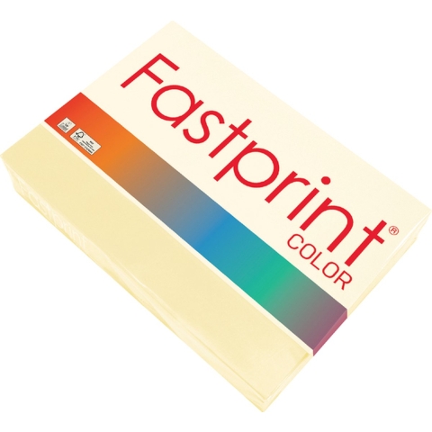 Kopieerpapier Fastprint A4 120gr ivoor 250vel - 5 stuks