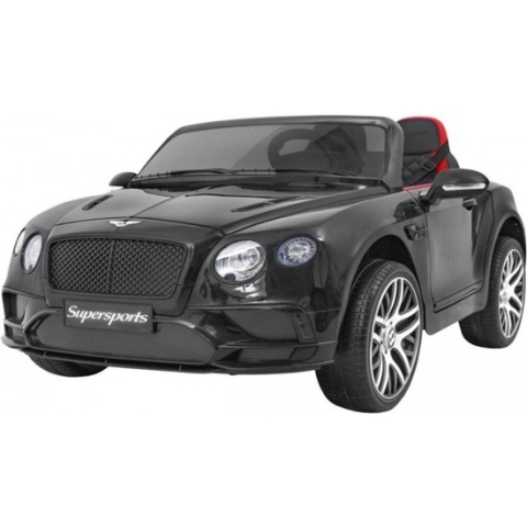 Bentley Supersports Kinderauto Zwart | 12V