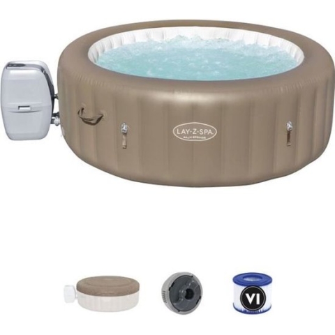 Bestway LAY-Z-SPA® Whirlpool Hottub Jacuzzi Palm Springs AirJet™ rond, 196 x 71cm 60017