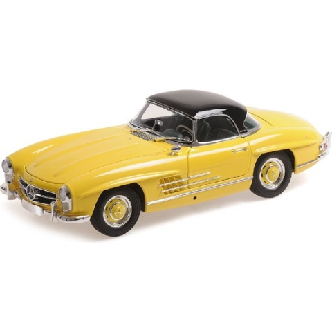 Mercedes-Benz 300 SL Roadster (W198) 1958 +Hardtop - 1:18 - Minichamps