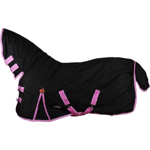 Epplejeck Deken Junior Full Neck 0gr Zwart-roze - 110/145