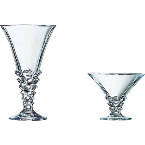 Glas voor ijs en milkshakes Arcoroc Palmier Transparant 6 Stuks 37 cl