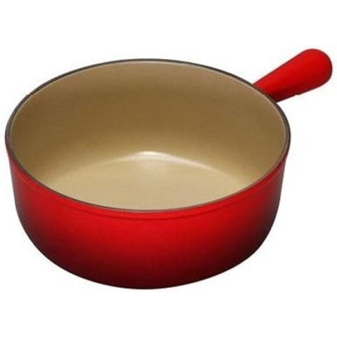 Le Creuset Steelpan zonder deksel 1,4L - 18cm Kersenrood