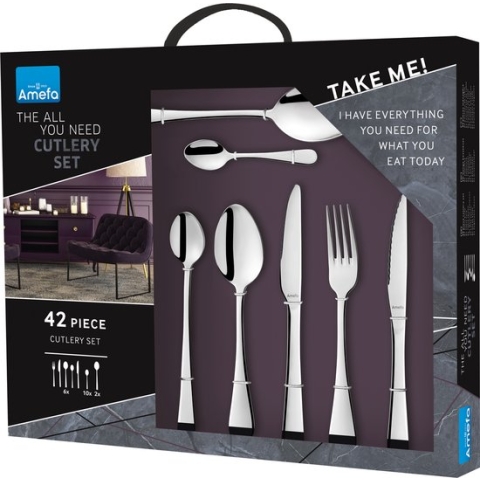 Amefa Rome 42 delig bestekset - ALL YOU NEED