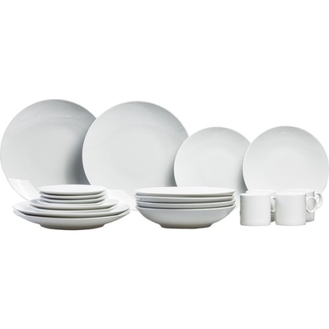 Thomas Loft Starterset - Servies 4 personen -  16 stuks - Porselein - Wit