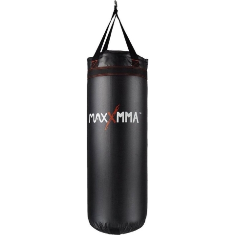 MaxxMMA Bokszak - vullen met Water en Lucht - 90 cm - Zwart - 90 cm