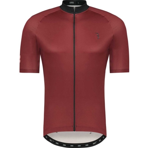BBB Cycling ConvertFit ECO Fietsshirt Heren - Korte Mouwen - Duurzaam Wielershirt - Fietskleding Heren - Rood - Maat XXXL - BBW-410