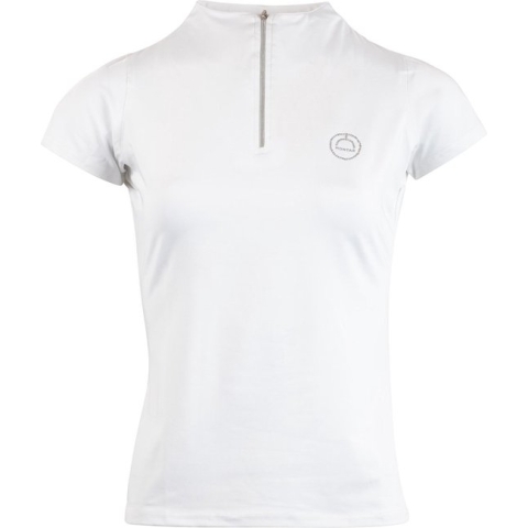 Montar Trainingsshirt Everly Crystal Wit - xxl