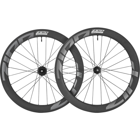 Zipp voorwiel 28 inch 404 Firecrest B1 DB Tubeless Disc CL carbon zwart