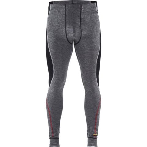 Blaklader Lange onderbroek 100% merino XWARM 1845-1736 - Medium Grijs/Zwart - M