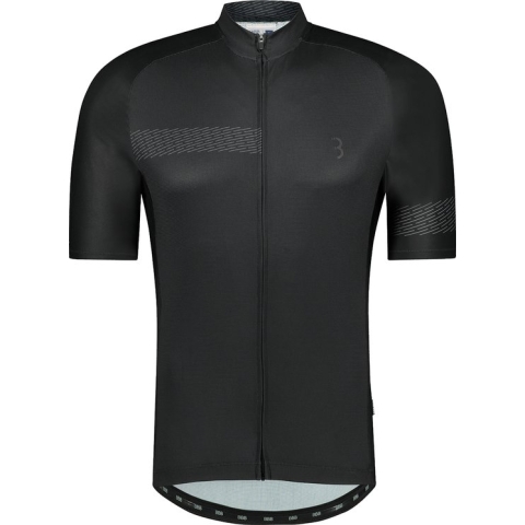 BBB Cycling ComfortFit 2.0 Fietsshirt Heren - Korte Mouwen - Comfort Wielrenshirt - Zwart Wielertenue - Maat L - BBW-407