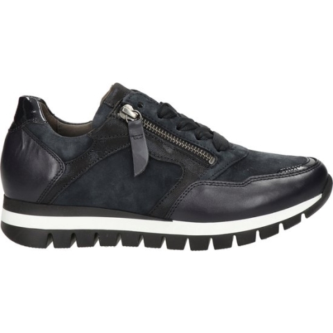 Gabor -Dames - blauw donker - sneakers - maat 41