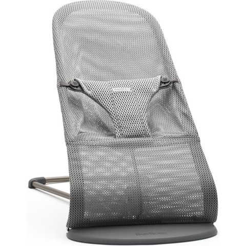 BabyBjörn Wipstoel Bliss - Mesh - Grijs - Ergonomisch - Verstelbaar - Inklapbaar