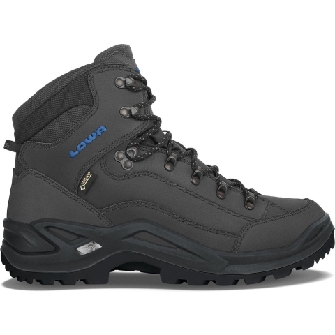 Lowa Renegade GTX® Mid - Wandelschoenen Heren Anthracite / Steelblue 44.5