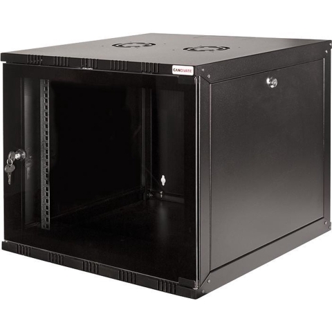 LogiLink W15A54B rack 15U Wandrek Zwart