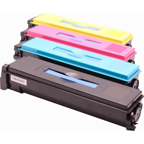 Set 4x ABC huismerk toner geschikt voor Kyocera TK-540 voor Kyocera FS-C5100DN FSC5100DN FS C5100DN TK540 TK-540K TK-540C TK-540M TK-540Y