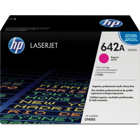 HP - CB403A - 642A - Toner magenta / NIET MEER LEVERBAAR