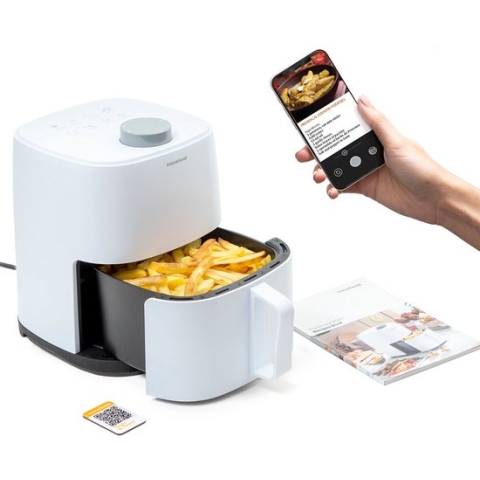 Airfryer 2L | hetelucht friteuse 2 mensen | airfryer wit InnovaGoods