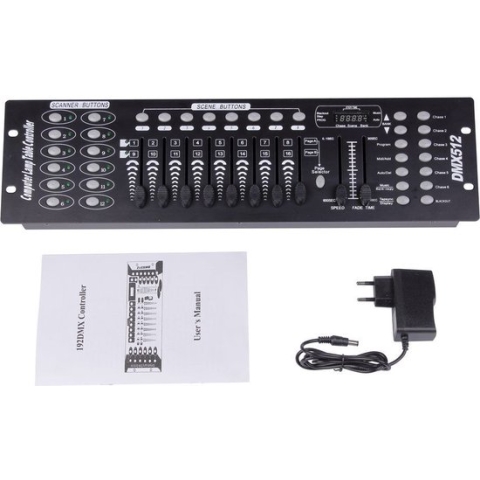 DJLIcht DMX-192S kanaals DMX controller