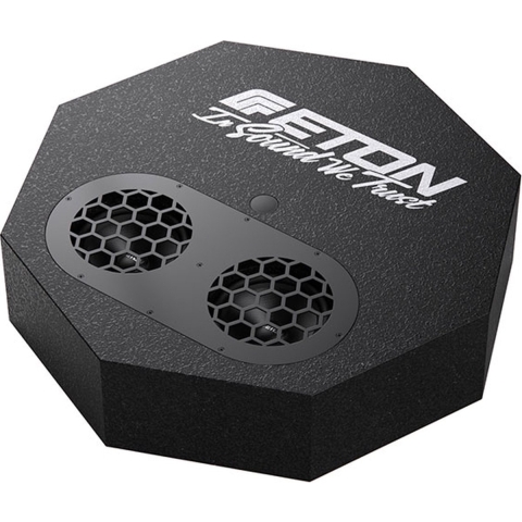 Eton RES 5 FLAT - Autosubwoofer - Subwoofer voor in het reservewiel - Actieve subwoofer met ingebwoude versterker - 300 Watt RMS - Ondiepe Shallow behuizing